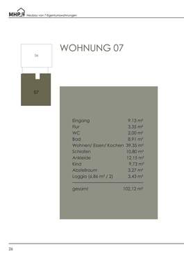 Wohnfläche_W7 - Etagenwohnung mit 102,10 m&sup2; in Werl zum Kaufen