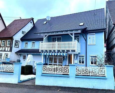 Aussenansicht - Einfamilienhaus in zentraler Lage von Albstadt-Onstmettingen.