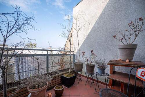 Sonnige Terrasse - 