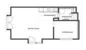 Grundriss rechte Wohnung - 