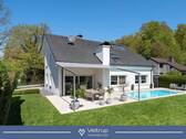 Einfamilienhaus in Weßling - Portale - RUHE. RAUM. LEBENSQUALITÄT. GROSSZÜGIGES EINFAMILIENHAUS MIT POOL