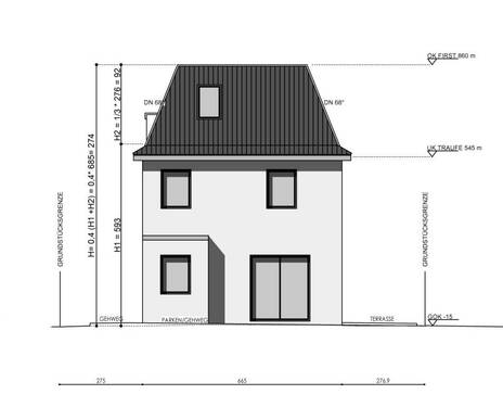 Ansicht West - 