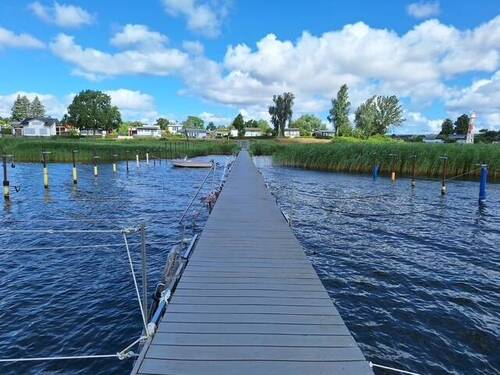 Blick zur Siedlung - 