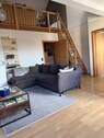 Wohnzimmer Ansicht zur Galerie - 3 Zimmer Etagenwohnung zur Miete in Ludwigshafen