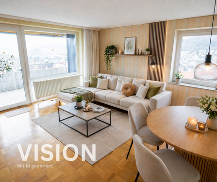 VISION WOHNZIMMER - 4 Zimmer Etagenwohnung in Tuttlingen