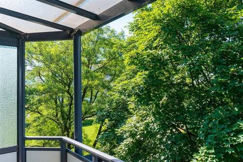Ausblick vom Balkon - 