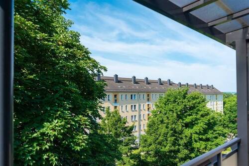 Ausblick vom Balkon - 