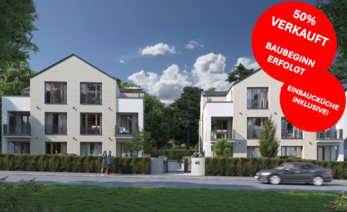 Visualisierung Außenansicht - FLORIAN³ - Lichtdurchflutete 4-Zimmerwohnung mit Balkon!