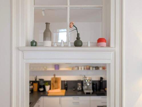 Eingang Küche - 4 Zimmer Etagenwohnung in Neustadt