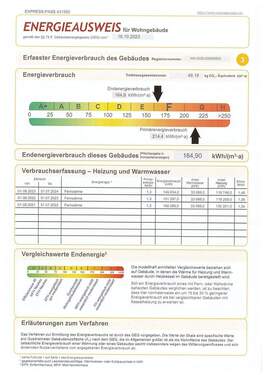 Energieausweis - 