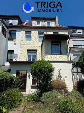 Ansicht vom Garten - 9 Zimmer Einfamilienhaus in Nordhausen