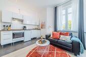 Wohnzimmer - 2 Zimmer Etagenwohnung in Frankfurt am Main