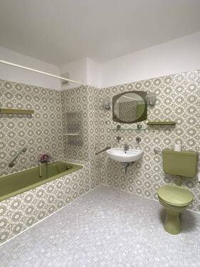 Bad mit Badewanne - 