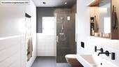 Bad mit Dusche - 