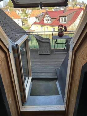 Zugang zum Balkon - 
