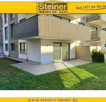3-Zimmer-Terrassen-Wohnung ca. 73,2 m², Garten ca. 158 m², LIFT, EBK, West-Lage, Keller, TG a. W. - Garmisch-Partenkirchen