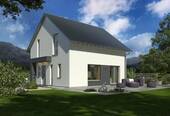 Ansicht Eingang/Garten - EINFAMILIENHAUS MIT OFFENER ARCHITEKTUR