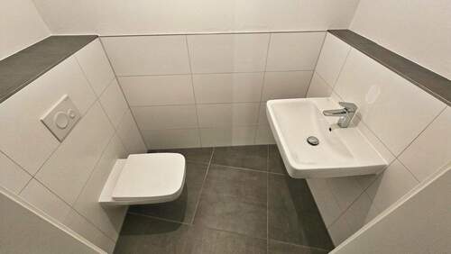 2,6 m² großes Gäste-WC - 