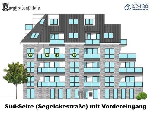 W 10 mit Süd-Südwest-Loggia - 