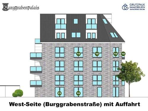 W 10 mit Fenstern nach Westen - 