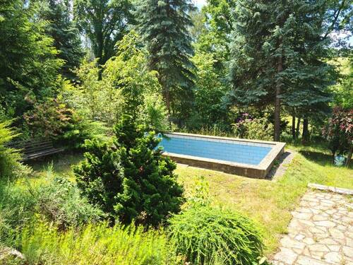 Blick zum Pool - Grundstück in Bautzen