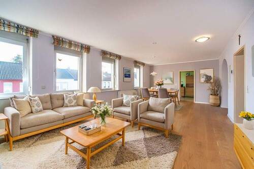 Einrichtungsbeispiel großes Wohnzimmer - 