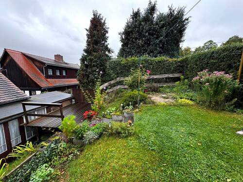 Garten - 8 Zimmer Einfamilienhaus in Hirschfelde