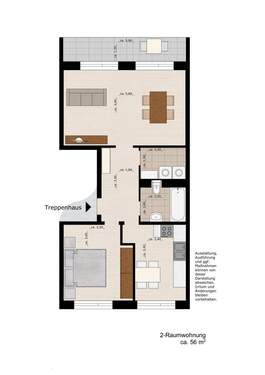 Bild 3 - 2 Zimmer Etagenwohnung in Dessau-Roßlau