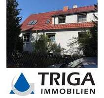 Solide unterkellerte Doppelhaushälfte mit Garage und Garten! - Nordhausen