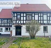 Großes Einfamilien- Zweifamilienhaus mit Nebengelass und Garten in Stadtrandlange von Eisenberg