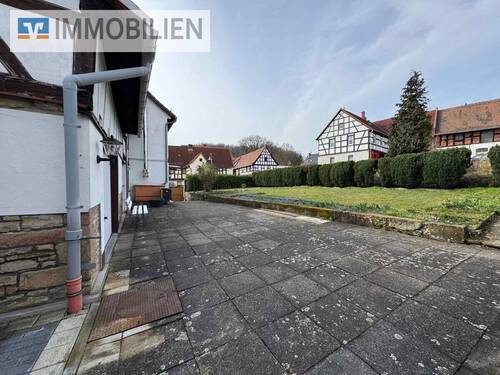 Gartenansicht - Einfamilienhaus in Eisenberg