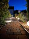 Gartenweg beleuchtet - 