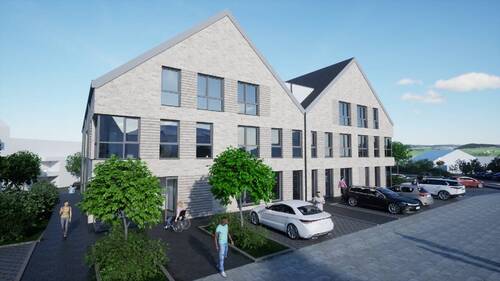 Eingang Physiotherapie - 2 Zimmer Etagenwohnung zum Kaufen in Emsbüren