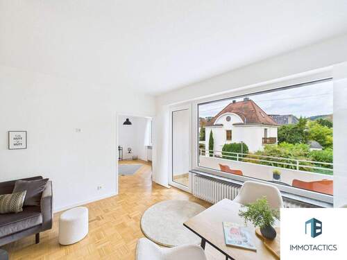 Wohnzimmer - 4 Zimmer Etagenwohnung in Bad Kreuznach