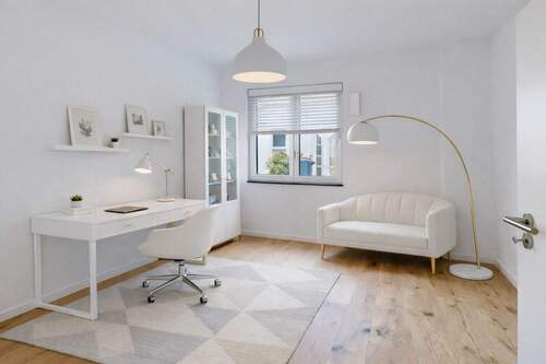 KI Arbeitszimmer - Etagenwohnung mit 102,00 m&sup2; in München zum Kaufen