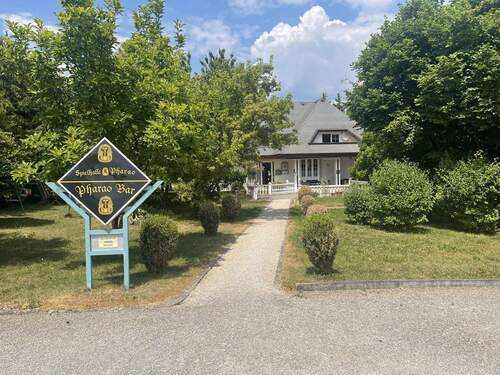 Bild 1 - Wohn- und Geschäftshaus (Gaststätte-Cafe-Bar) mit Anbaumöglichkeiten ( PREIS VB)