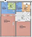 Grundriss Mieteinheit 2. OG - 
