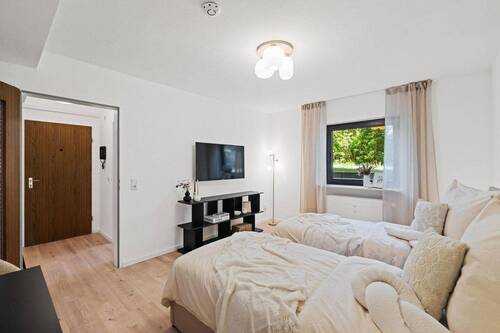 Schlafzimmer - Etagenwohnung mit 32,00 m&sup2; in Alzey zur Miete