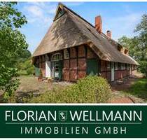 Osterholz- Scharmbeck | Denkmalgeschütztes Reetdachhaus mit zwei Wohneinheiten in wunderschöner Ortsrandlage - Osterholz-Scharmbeck Innenstadt