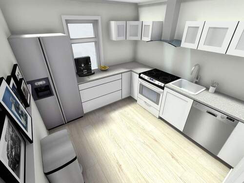 MUSTER - Küche - Etagenwohnung mit 107,00 m&sup2; in Meerane zur Miete