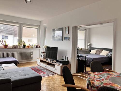Wohn- und Schlafzimmer - 