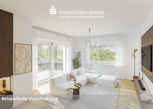Wohnzimmer im Obergeschoss - 
