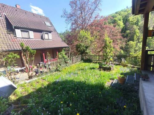 Garten - 4 Zimmer Einfamilienhaus zum Kaufen in Oberndorf am Neckar