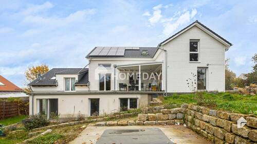 Außenansicht 3 - 1 Zimmer Mehrfamilienhaus, Wohnhaus zum Kaufen in Bibertal/Bühl