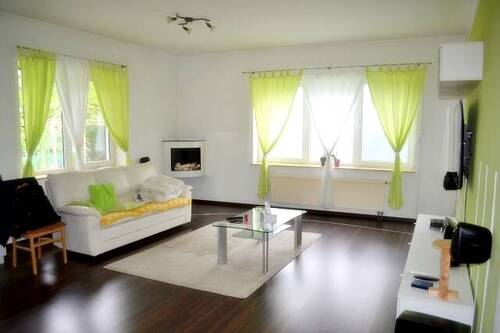 WE EG Wohnzimmer - 8 Zimmer Mehrfamilienhaus, Wohnhaus zum Kaufen in Fredersdorf
