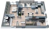 Grundriss der Wohnung - 