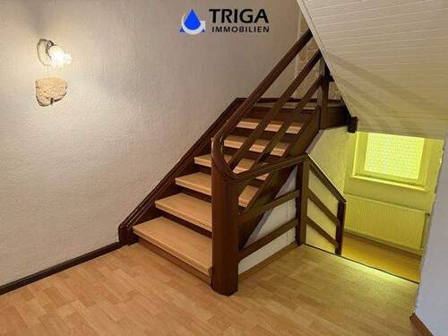 Treppenhaus in der Maisonette - 