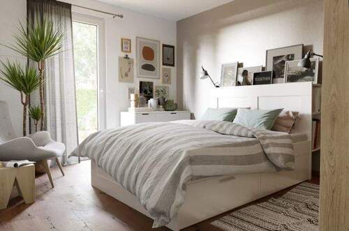 Schlafzimmer - Bungalow mit 76,80 m&sup2; in Lüssow zum Kaufen