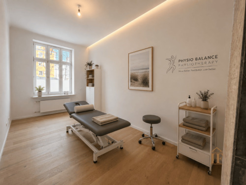 Behandlungsraum I visualisiert - Büro mit 125,00 m&sup2; in München zum Kaufen