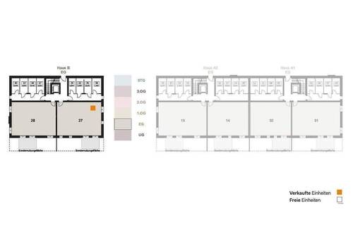 Geschossübersicht Erdgeschoss - 